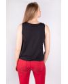 DEBARDEUR COTON BIO COEUR ROUGE KY-KAS