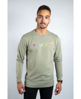 KY-KAS SWEAT-SHIRT HOMME COTON BIO COL ROND